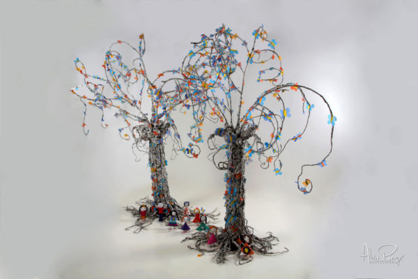 Arbres en papier de Pauline Wateau