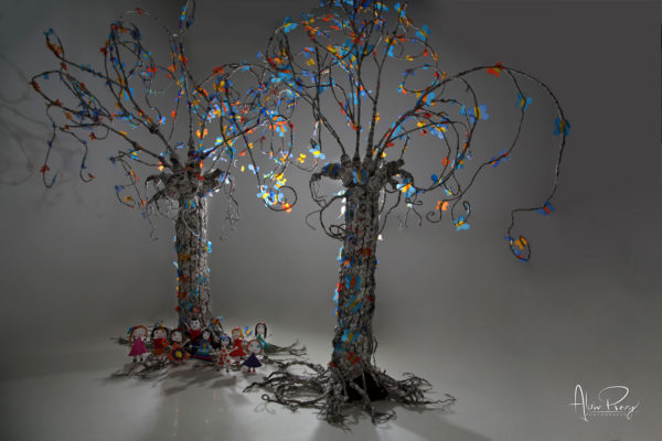 Arbres en papier de Pauline Wateau